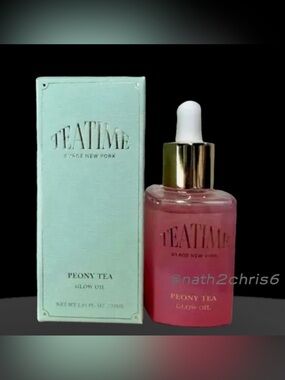 Byroe Tea Time Peony Tea Glow Oil NEW FULL SZ in box